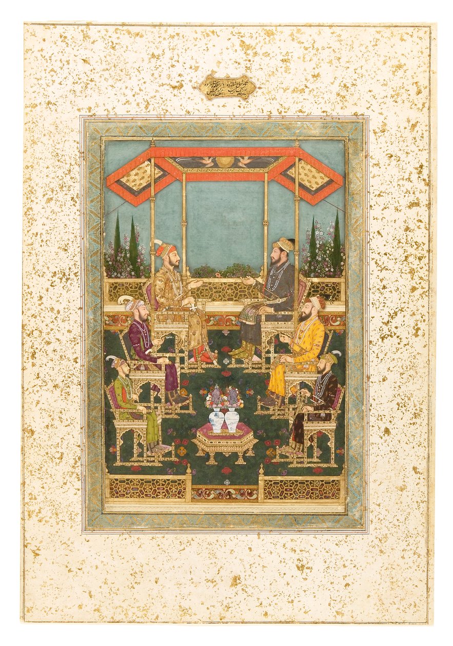 A Gathering of Princes, c.1710 by Bhawani Das