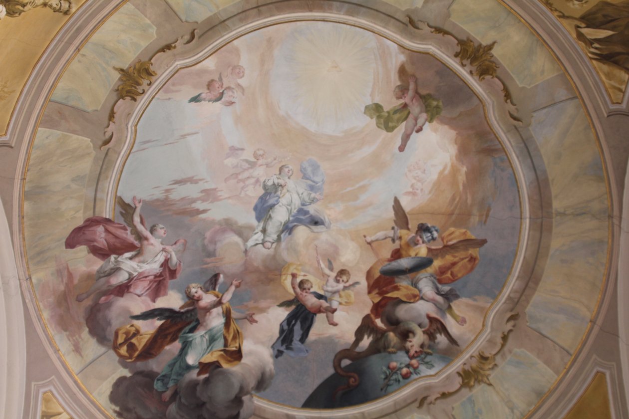 Madonna in Prato Church (Busto Arsizio) - Frescoes on the Ceiling by Biagio Bellotti