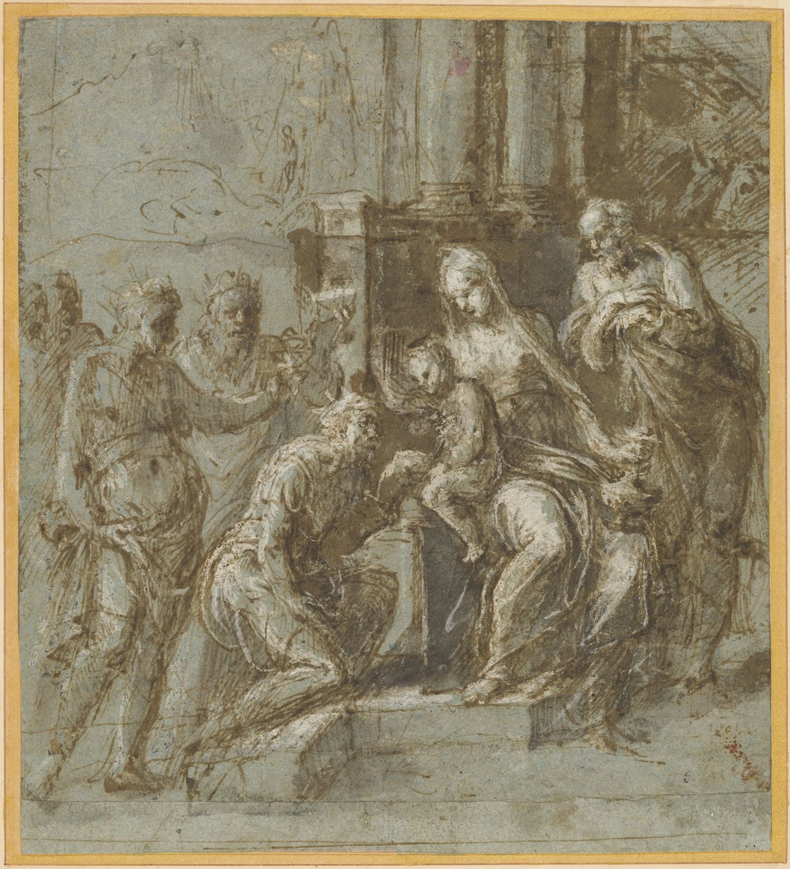 The Adoration of the Magi by Biagio Pupini