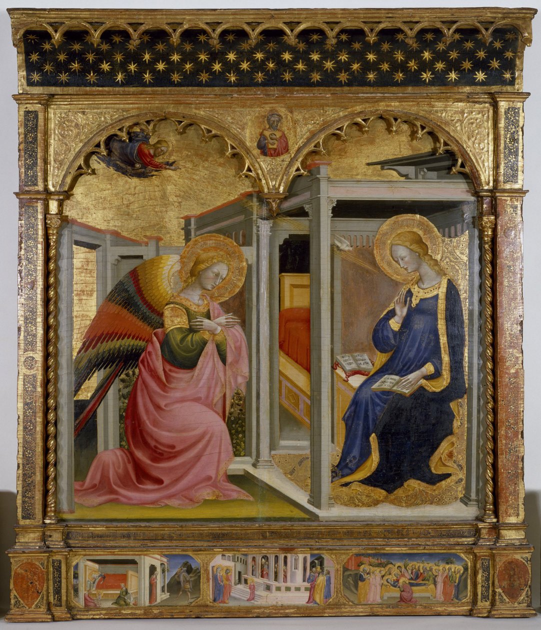 The Annunciation, c.1430 by Bicci di Lorenzo
