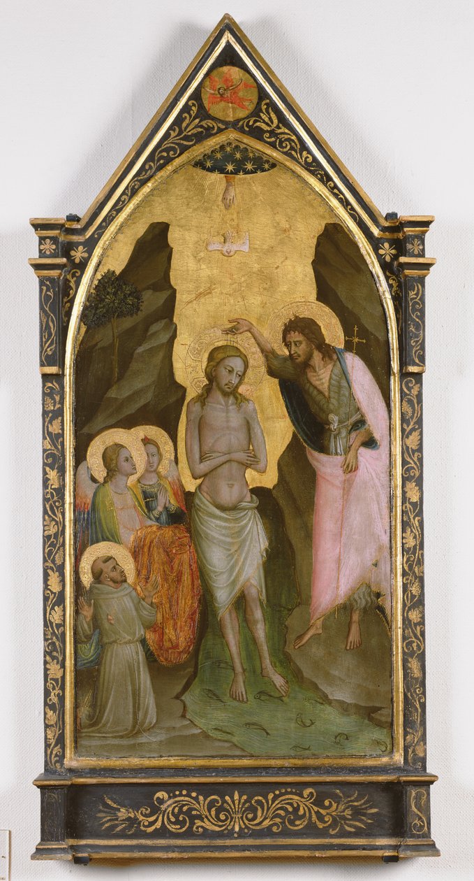 The Baptism of Christ by Bicci di Lorenzo