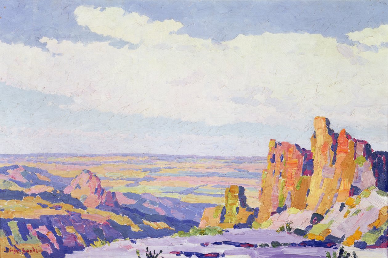 Western Kansas by Birger Sandzen