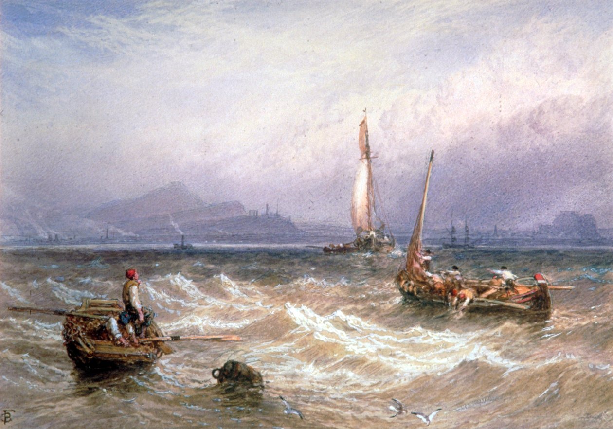Seascape by Birket Foster