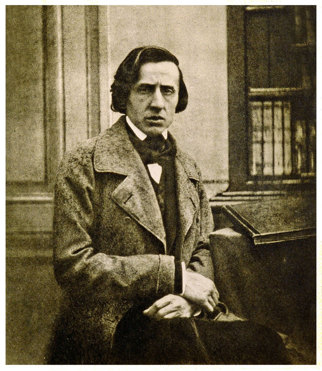 Portrait of Frédéric Chopin by Bisson Freres Studio