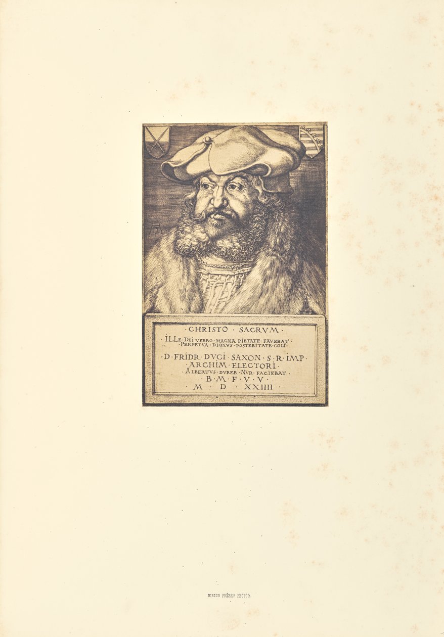 Frederick, Elector of Saxony by Bisson Frères