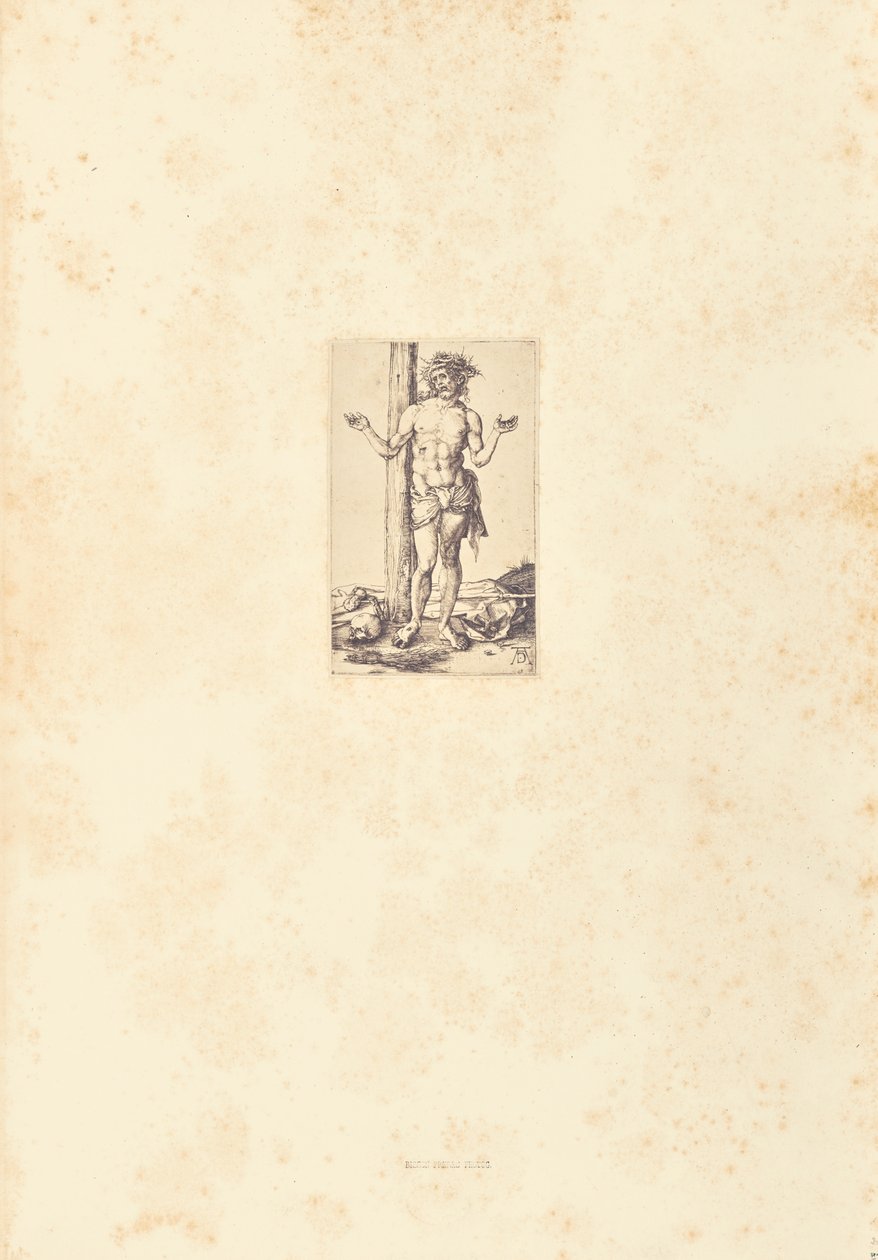 The Man of Sorrows with Outstretched Arms by Bisson Frères