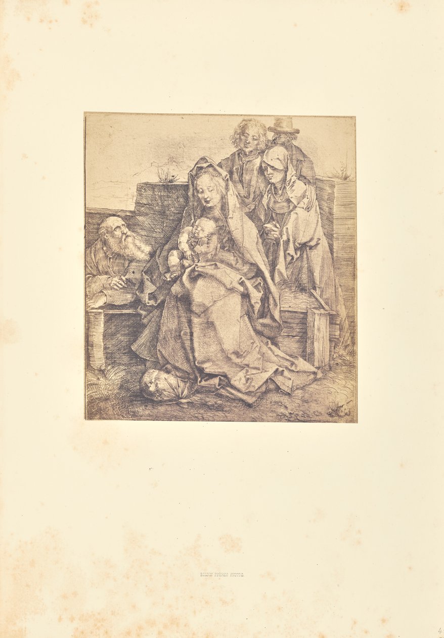 The Holy Family by Bisson Frères