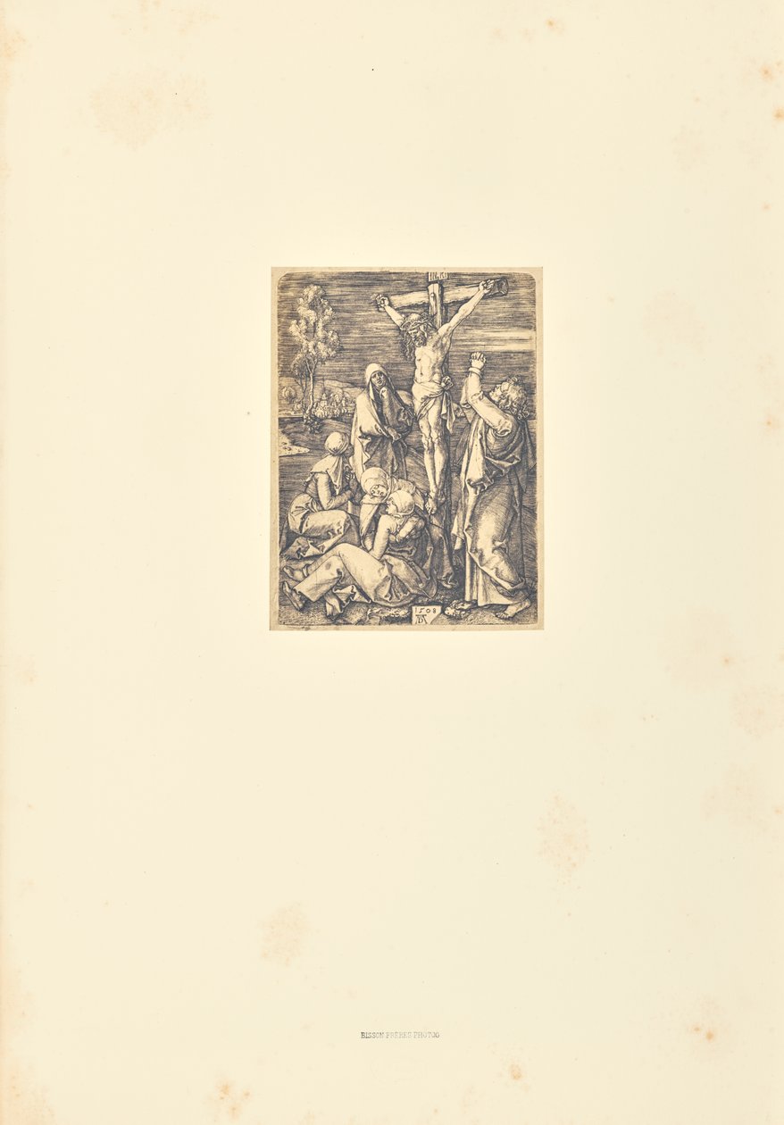 Our Lord Jesus Christ Dying on the Cross by Bisson Frères