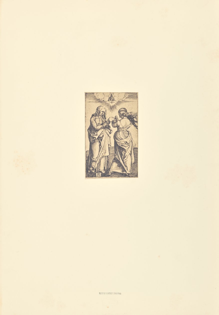 Saint Anne and the Virgin Mary by Bisson Frères