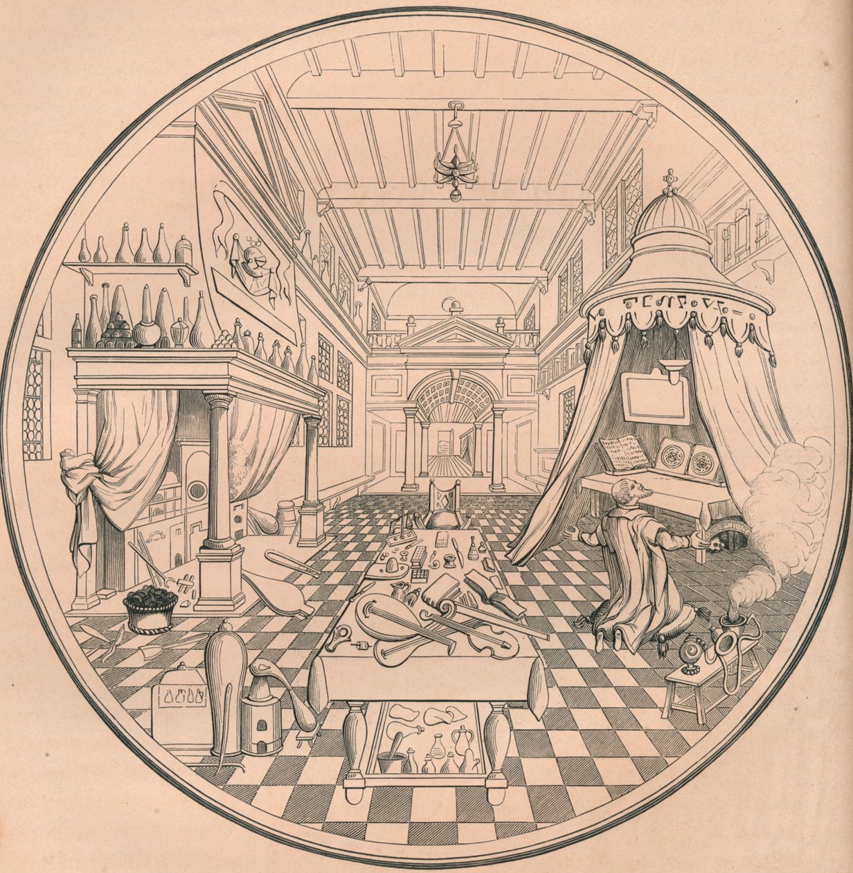 The Alchemist, 16th Century, 1849 by Bisson and Cottard