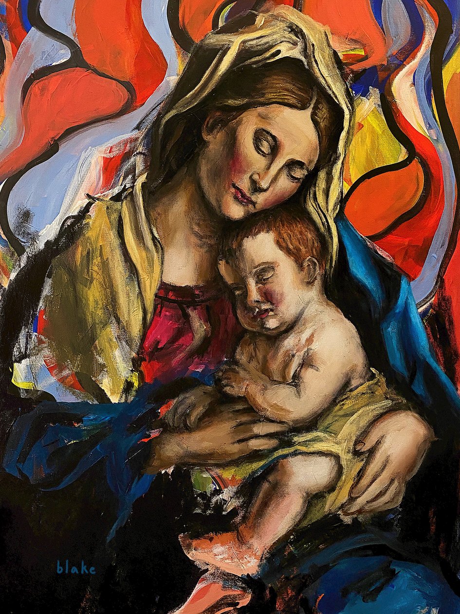 Madonna and Child by Blake Munch