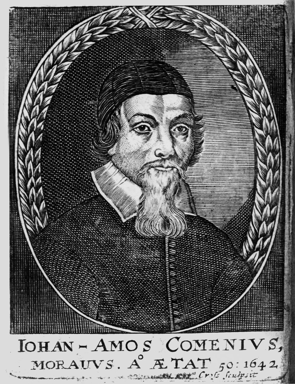 Johan Amos Comenius, 1642 by Bohemian School