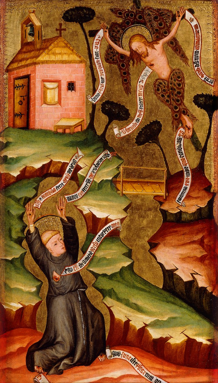 Saint Francis Receiving the Stigmata by Bohemian School