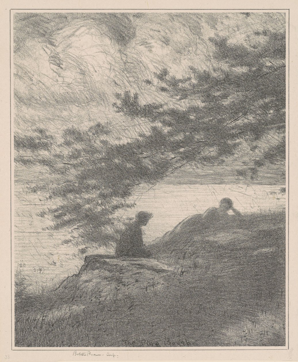 The Pine Bough by Bolton Brown