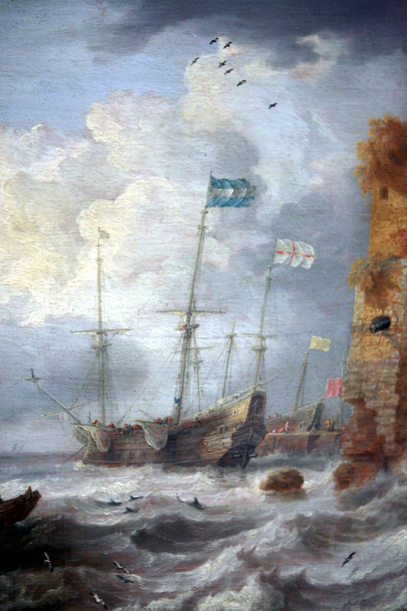 Port in the Orient by Bonaventura Peeters