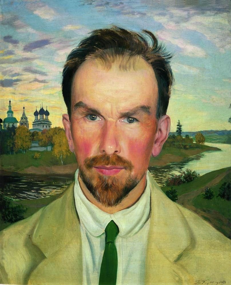 View of the City of Kyoto by Boris Mikhailovich Kustodiev