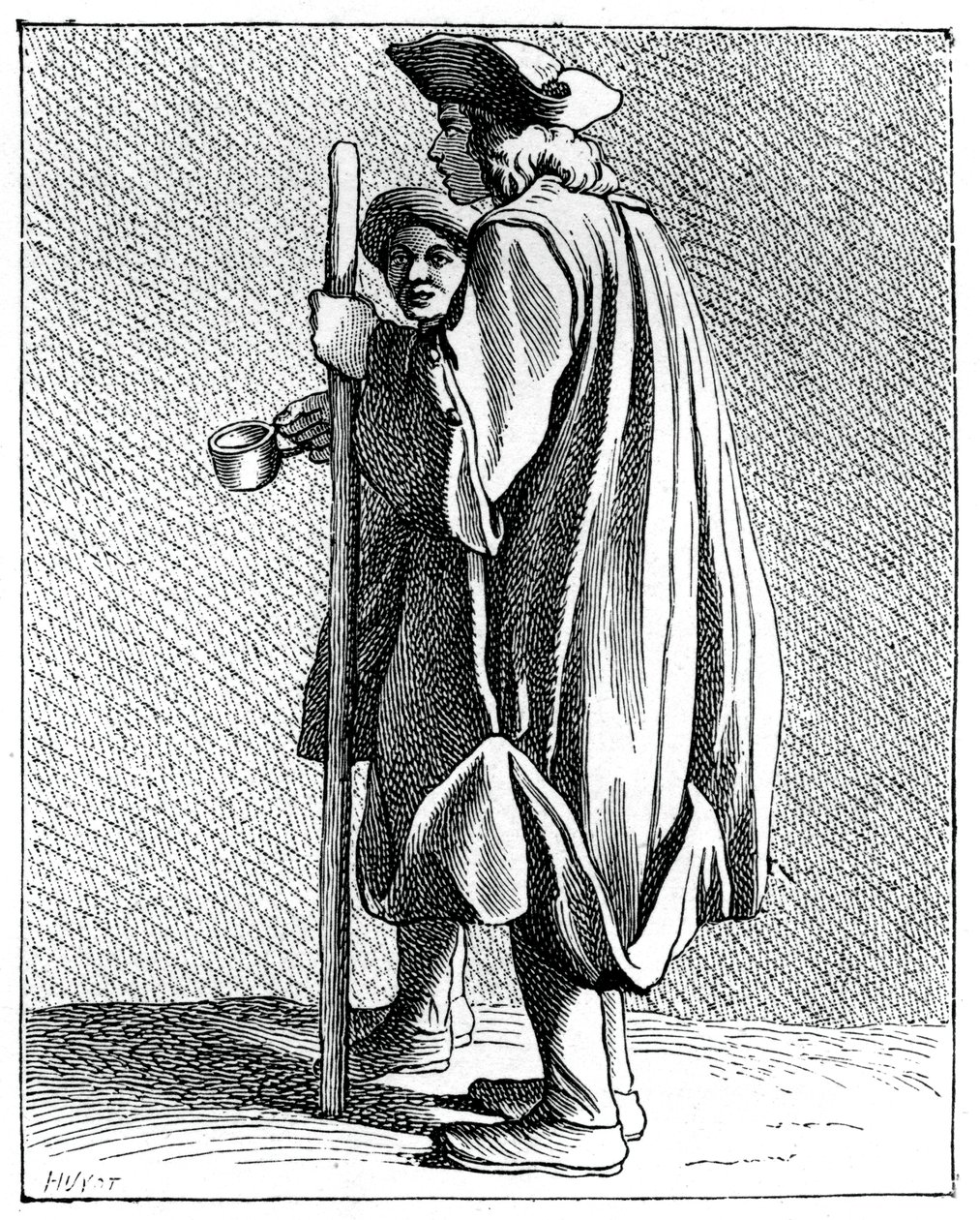 Blind man of Quinze-Vingts by Bouchardon