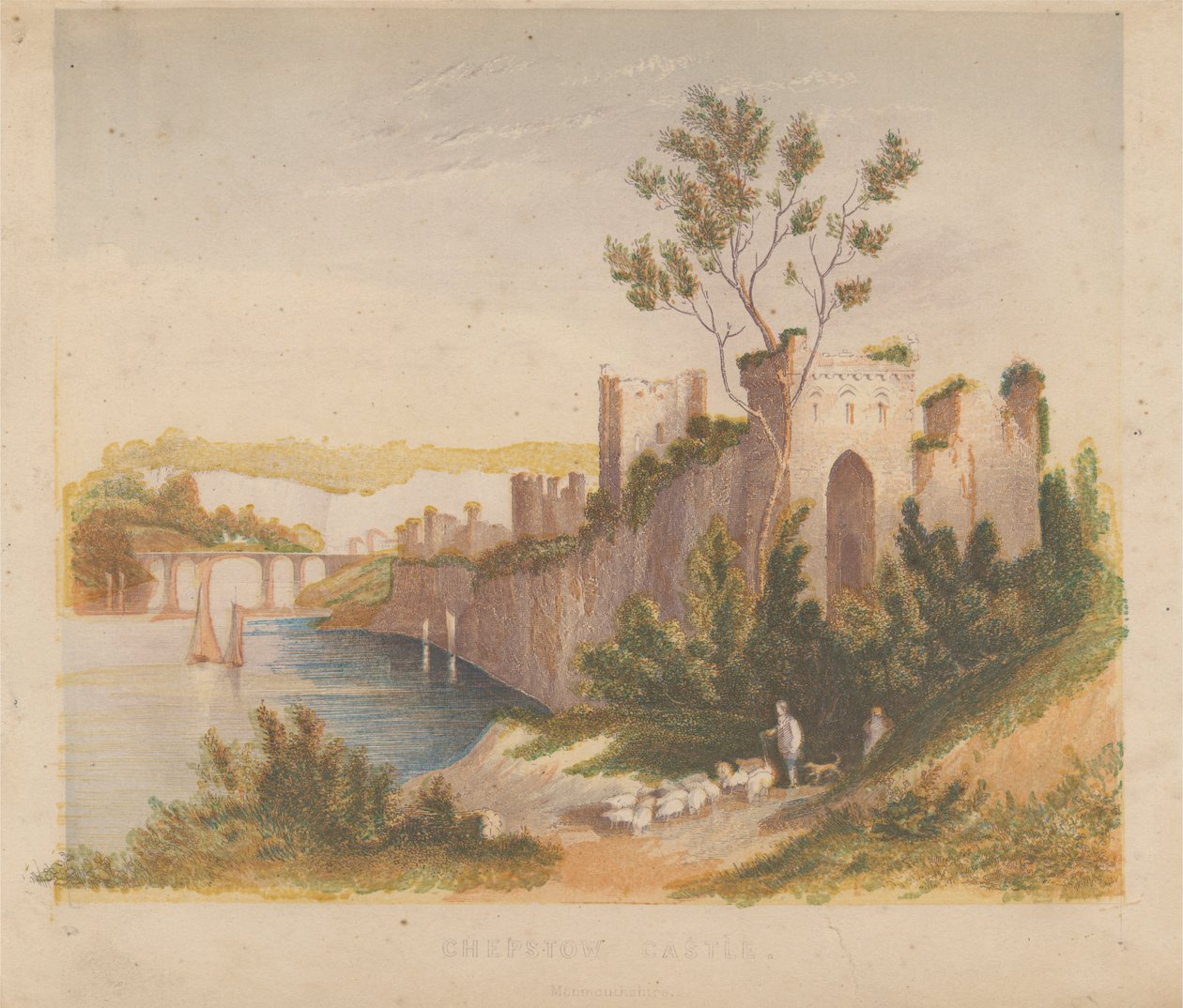 Chepstow Castle by Bradshaw and Blacklock