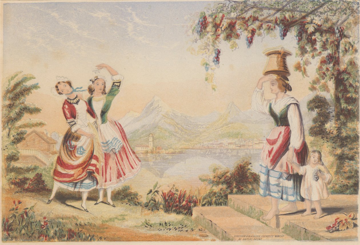 Italian Peasants - Tyrolean Waltz by Bradshaw and Blacklock