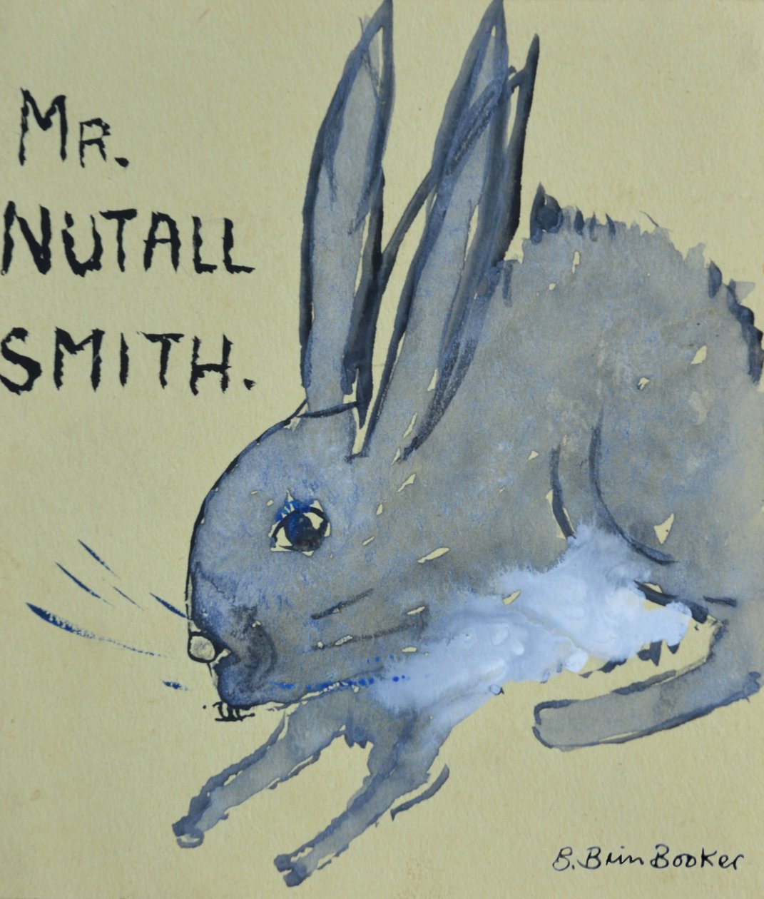 A Rabbit Named Mr. Nutall Smith by Brenda Brin Booker