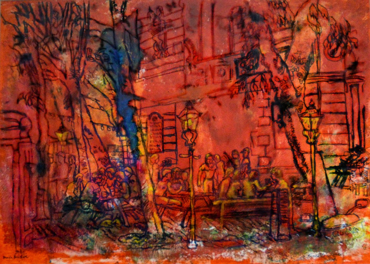 At the Old Tavern by Brenda Brin Booker