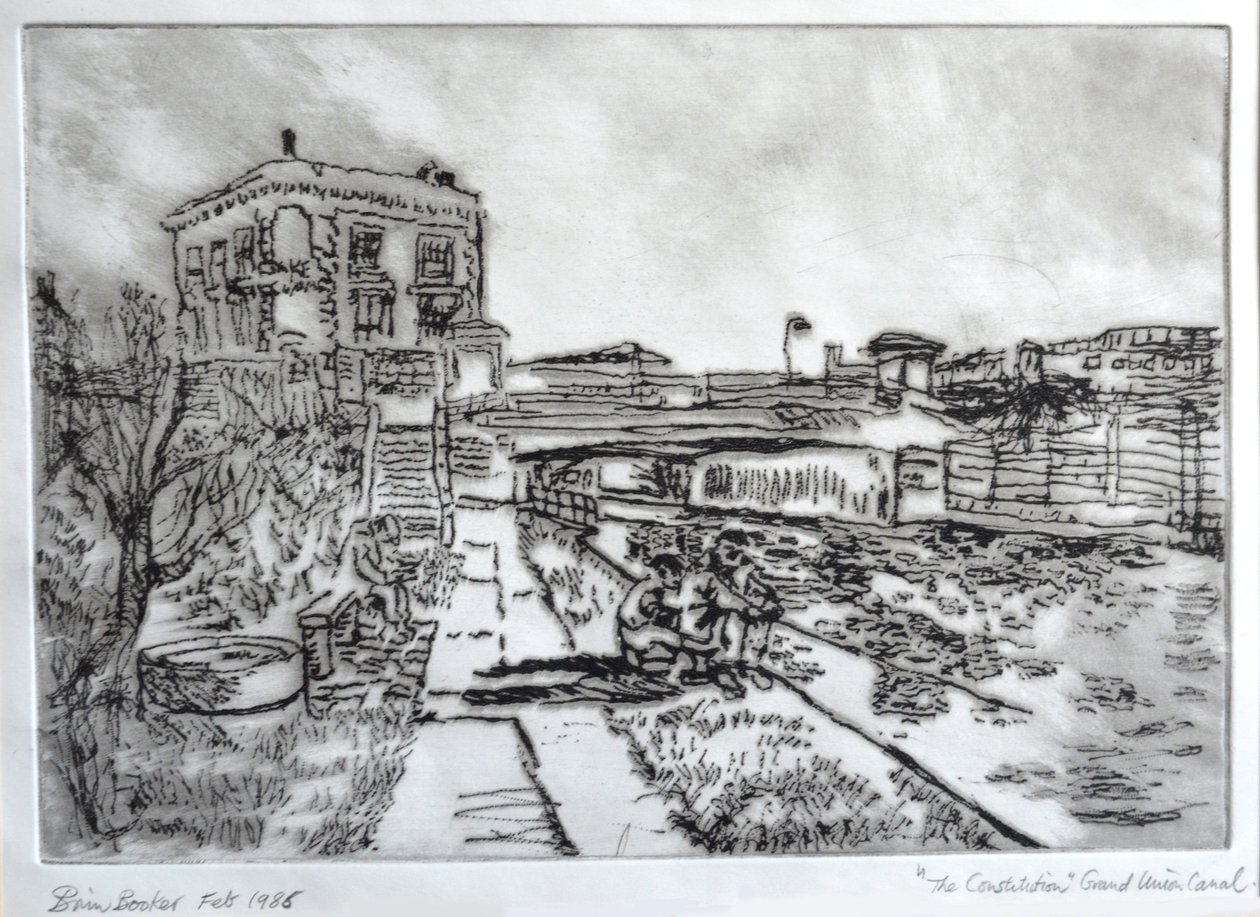 Pub by the Towpath, Camden by Brenda Brin Booker