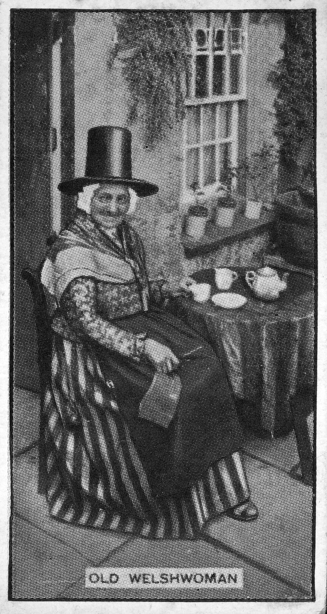 Old Welsh Woman by British Photographer