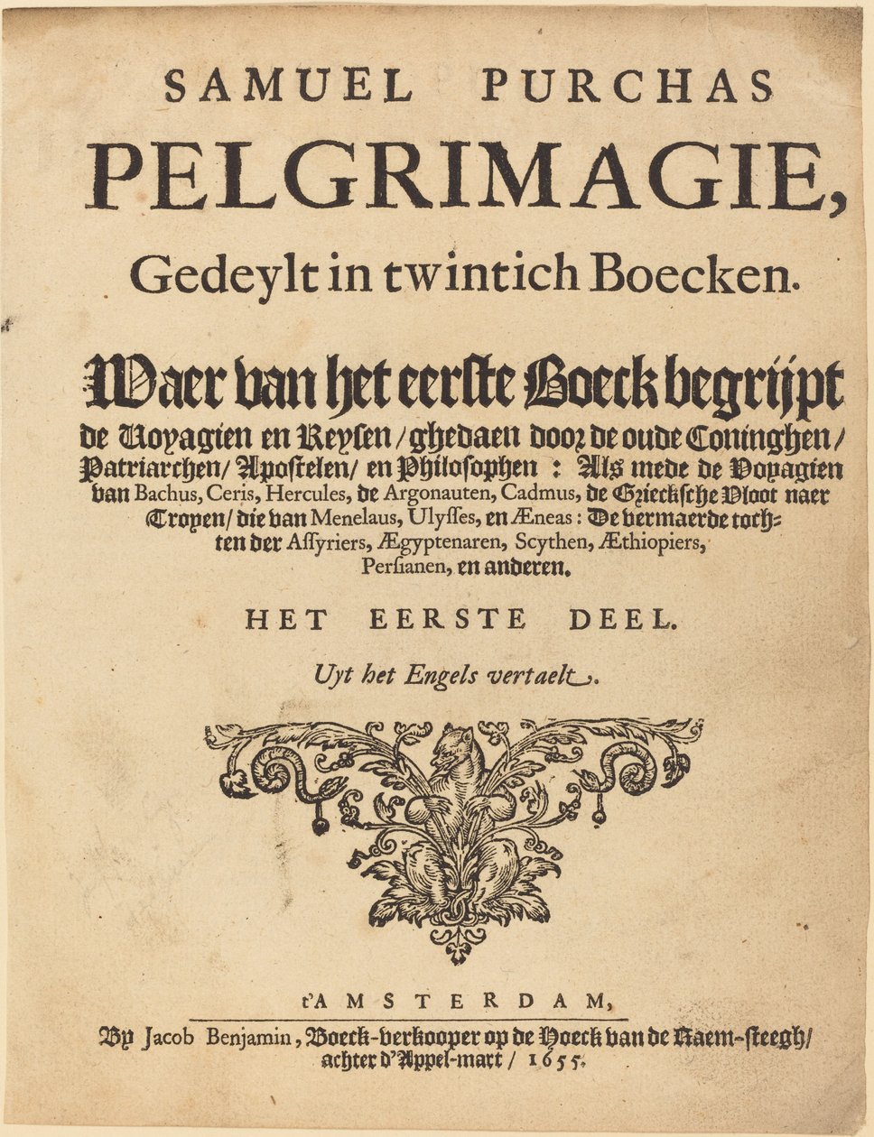 Title Page by British 17th Century