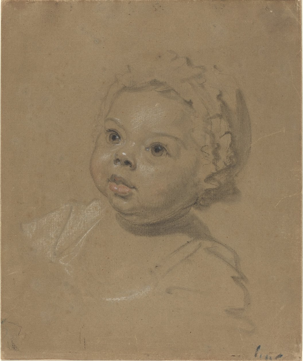 Head of a Child by British 18th Century