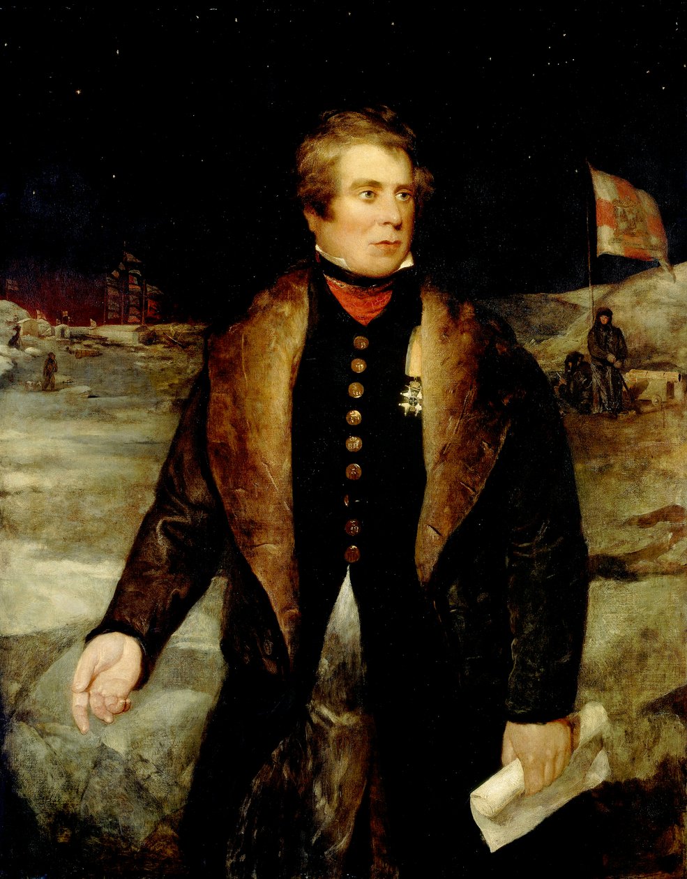 Sir John Ross (1777-1856) by British School