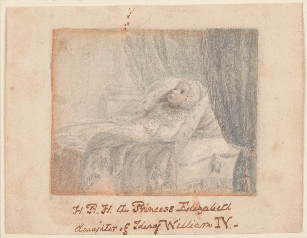 The Infant Princess Elizabeth by British School