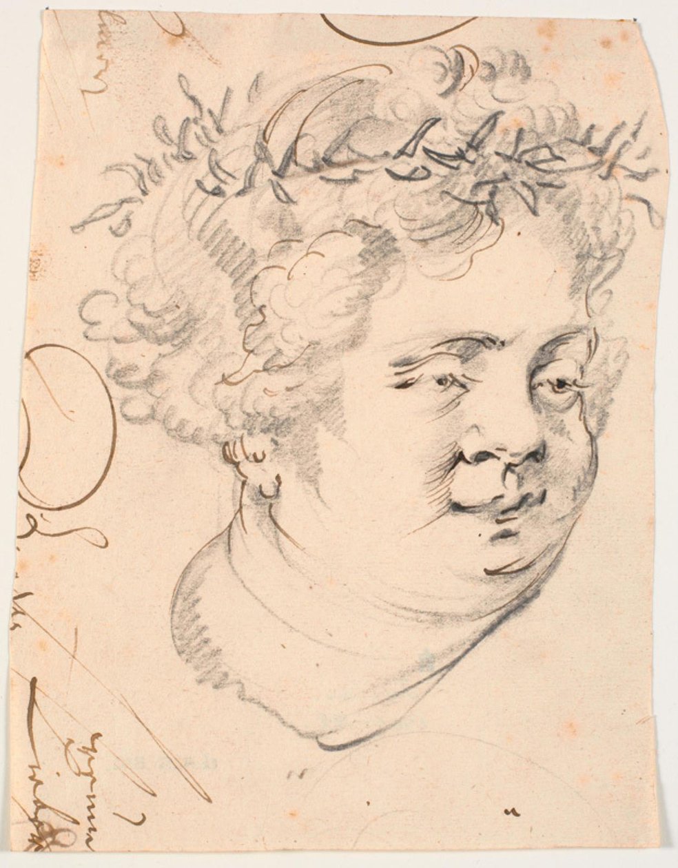 Head of Bacchus by Broder Ovens