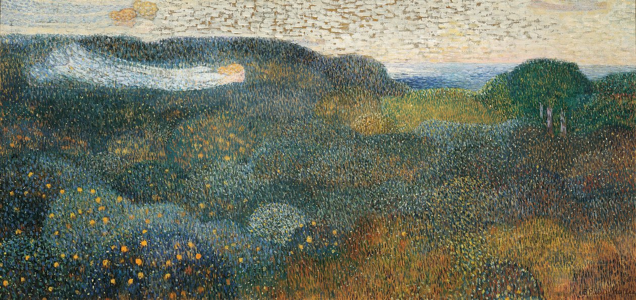 Orange Grove on the French Riviera by Broncia Koller Pinell