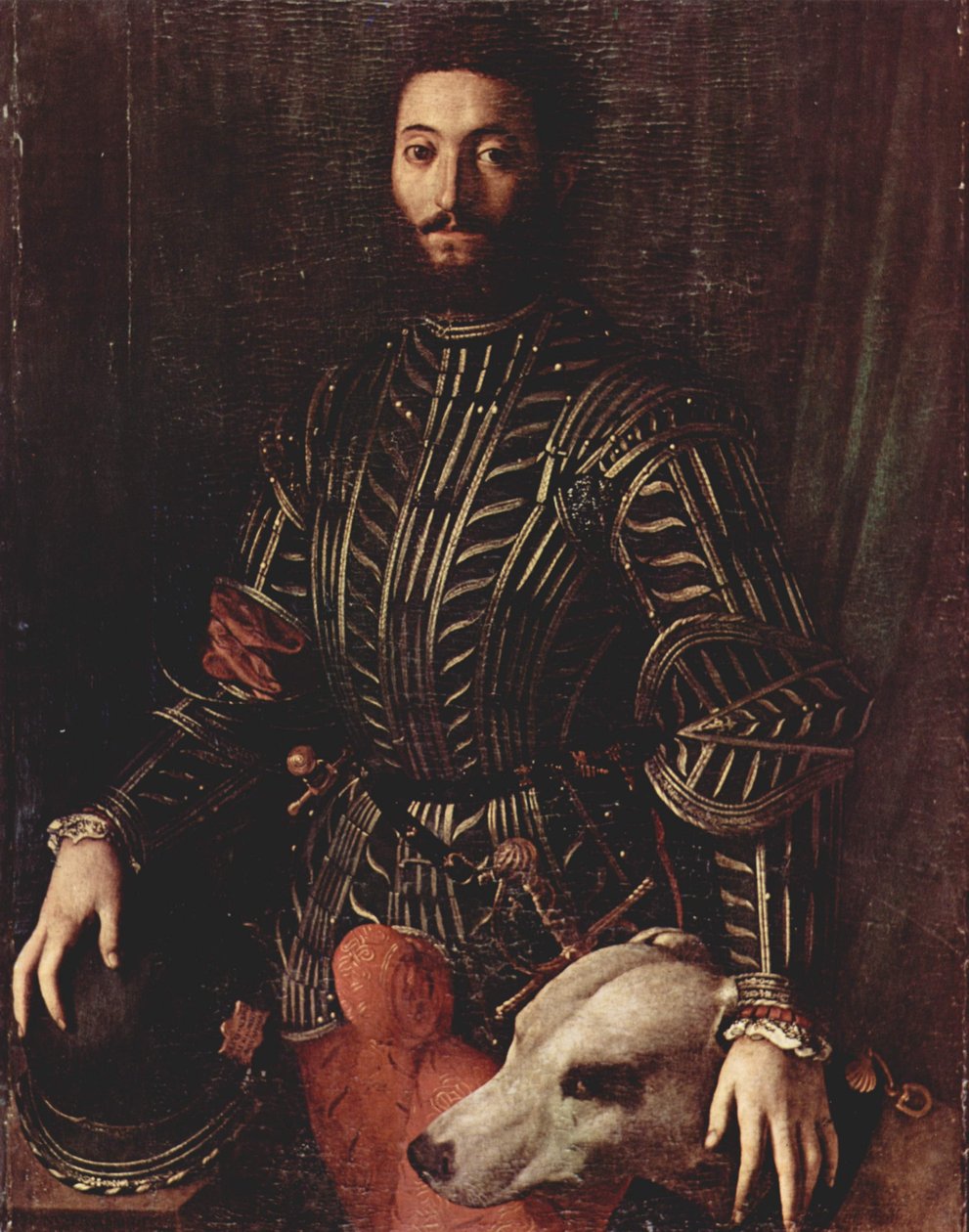 Portrait of Guidobaldo II della Rovere, Duke of Urbino by Agnolo Bronzino
