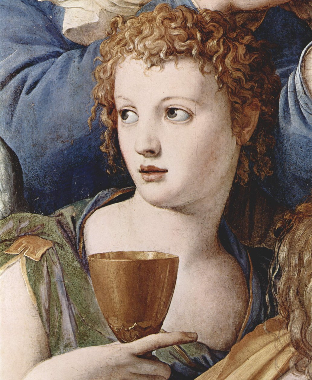 Deposition of Christ (detail) by Bronzino