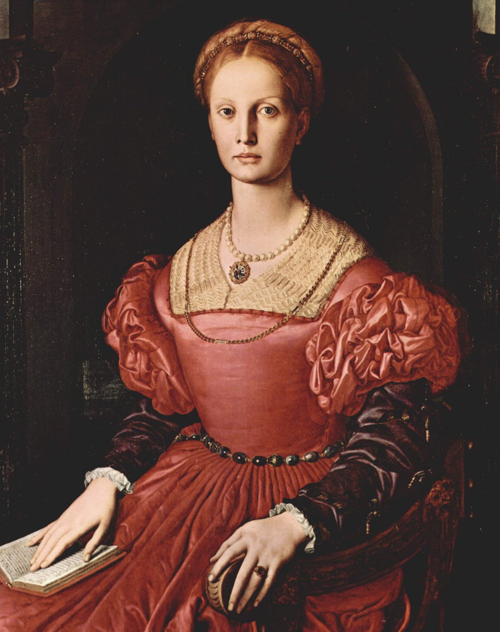 Portrait of Lucrezia Panciatichi by Bronzino