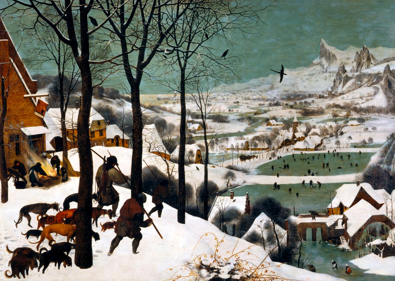 Hunters in the Snow by Bruegel