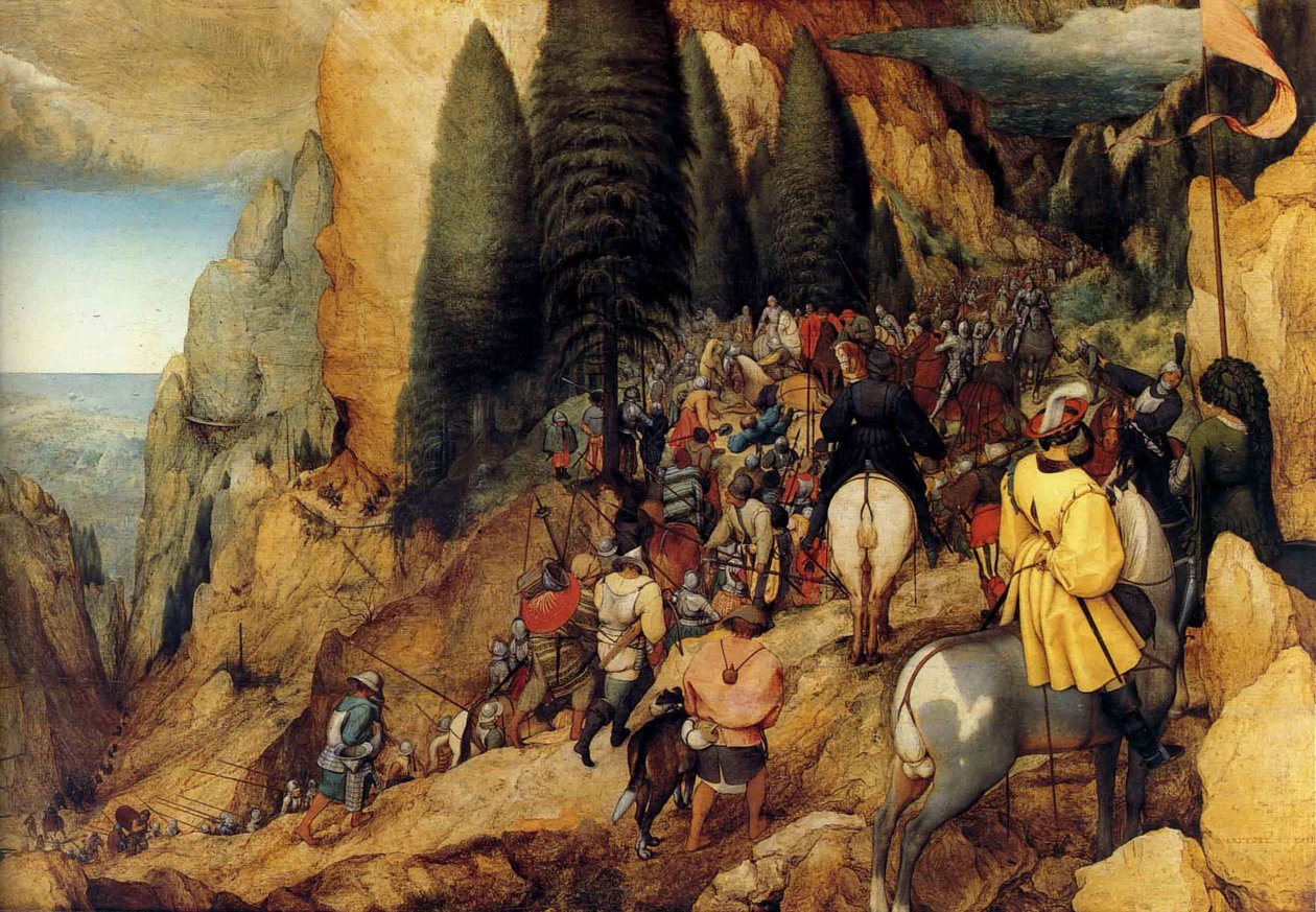 The Conversion of Saint Paul by Bruegel