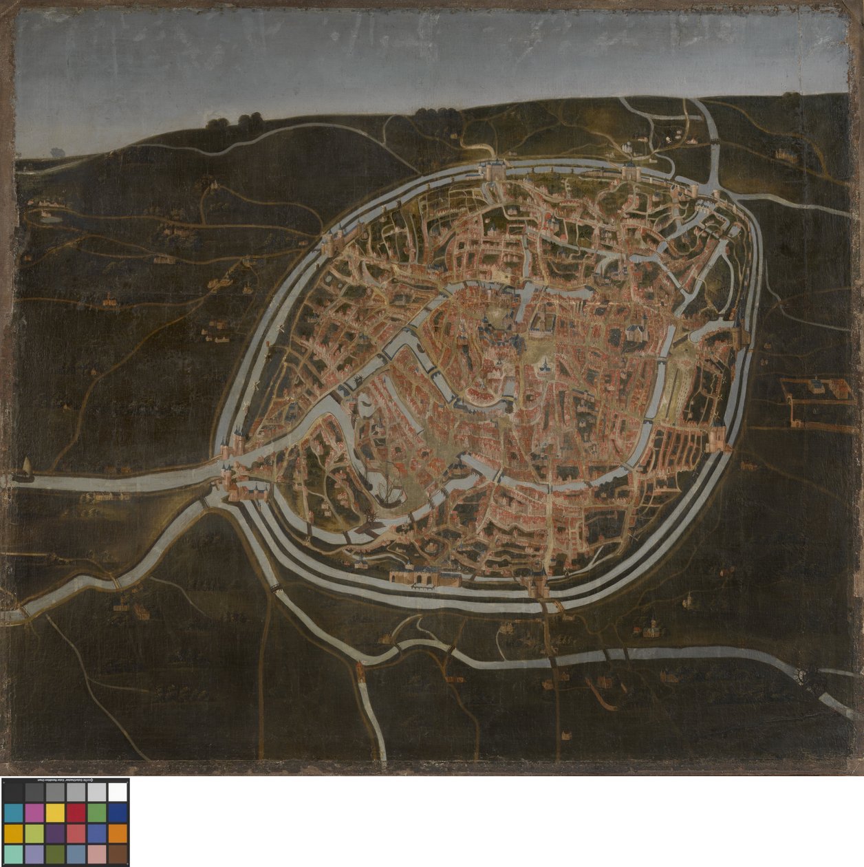 Bruges by Anonymous Master in the 16th Century by Brugge Anonieme