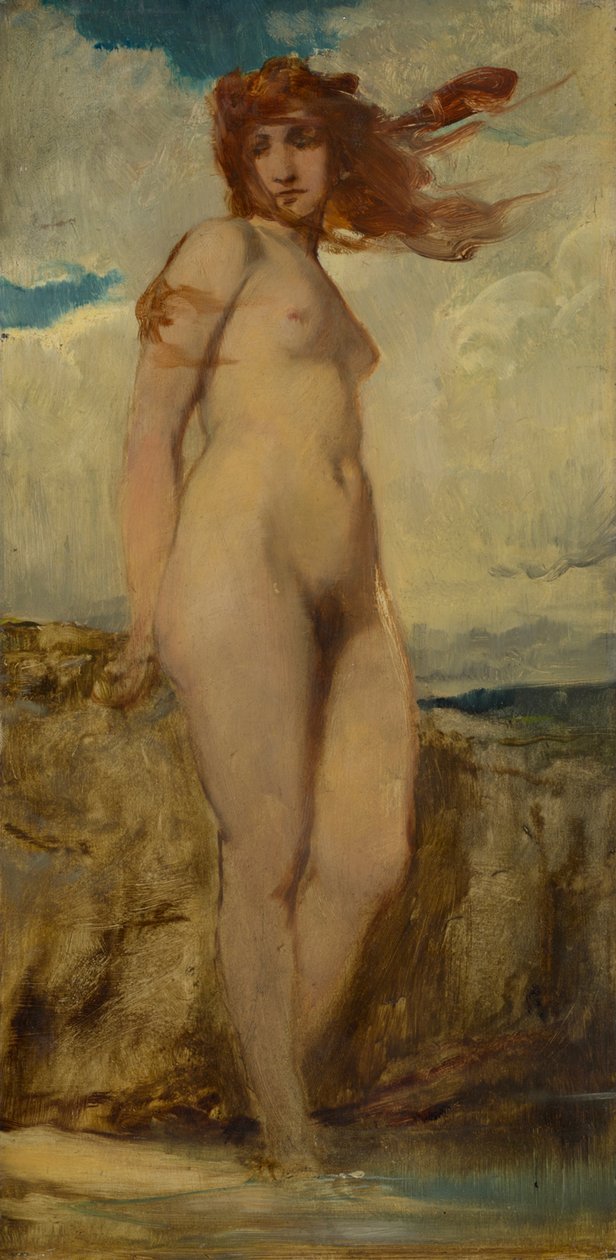 Female Nude by Bruno Piglhein