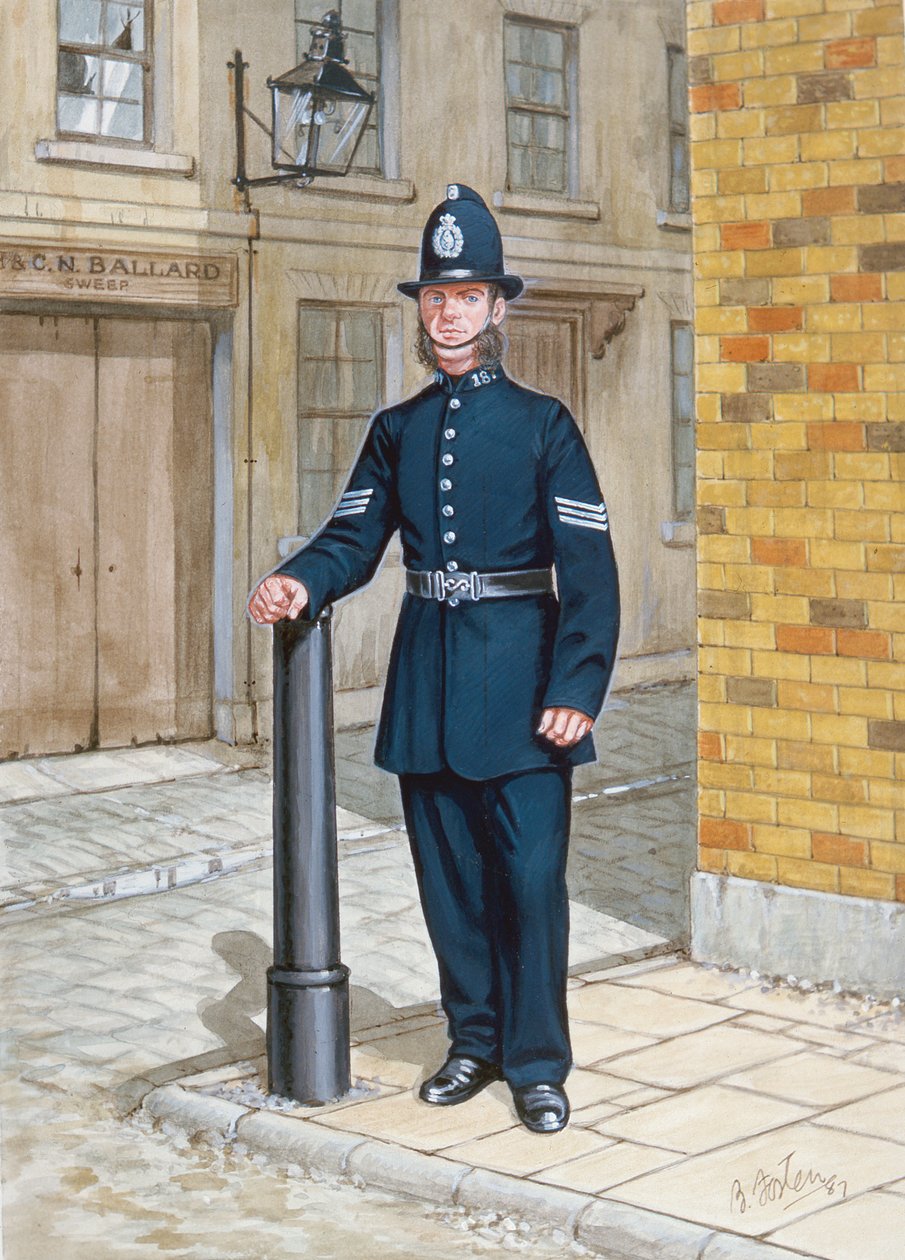 A Sergeant of 1865 by Bryan Fosten