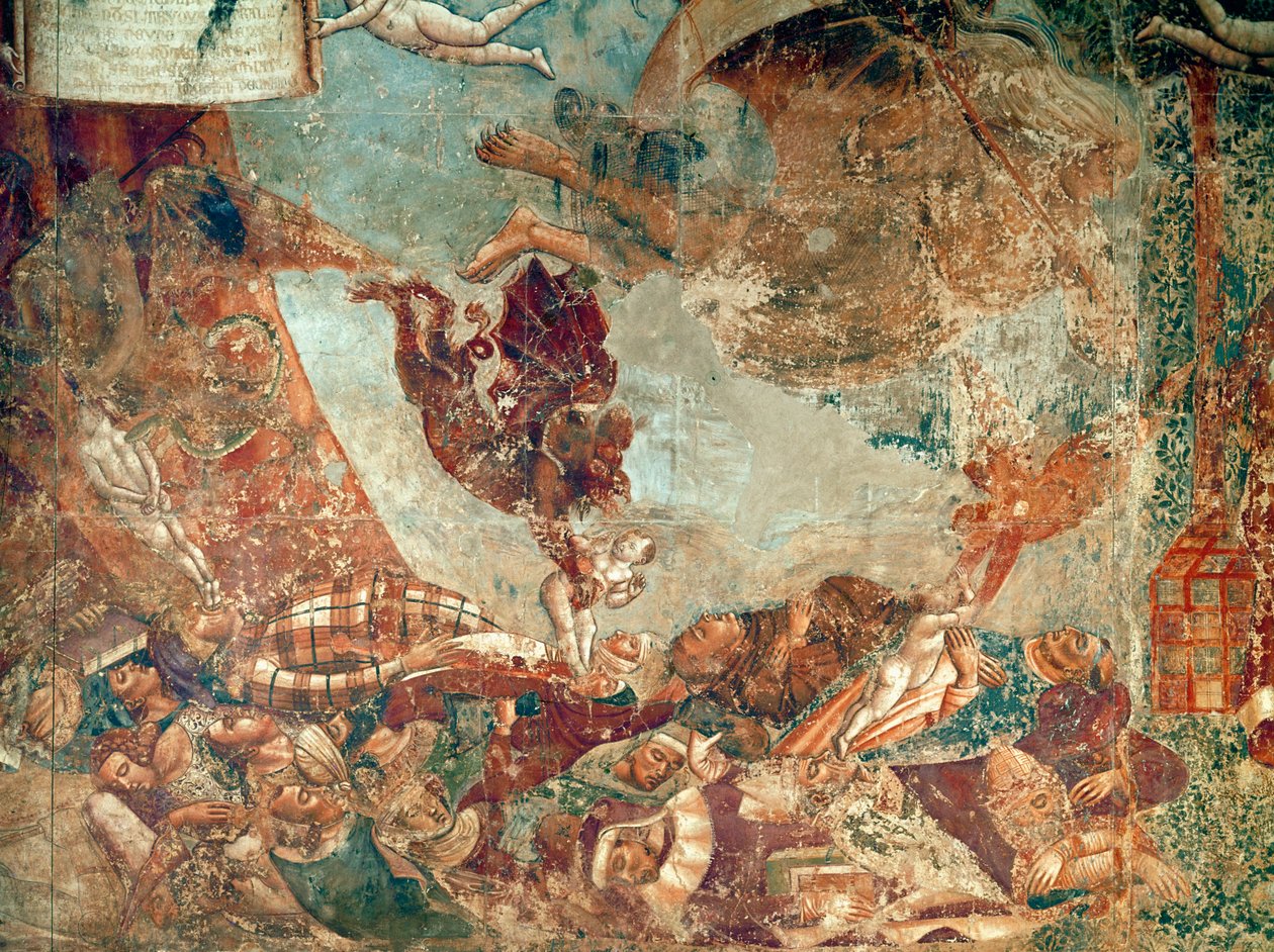 Triumph of Death by Buonamico Buffalmacco