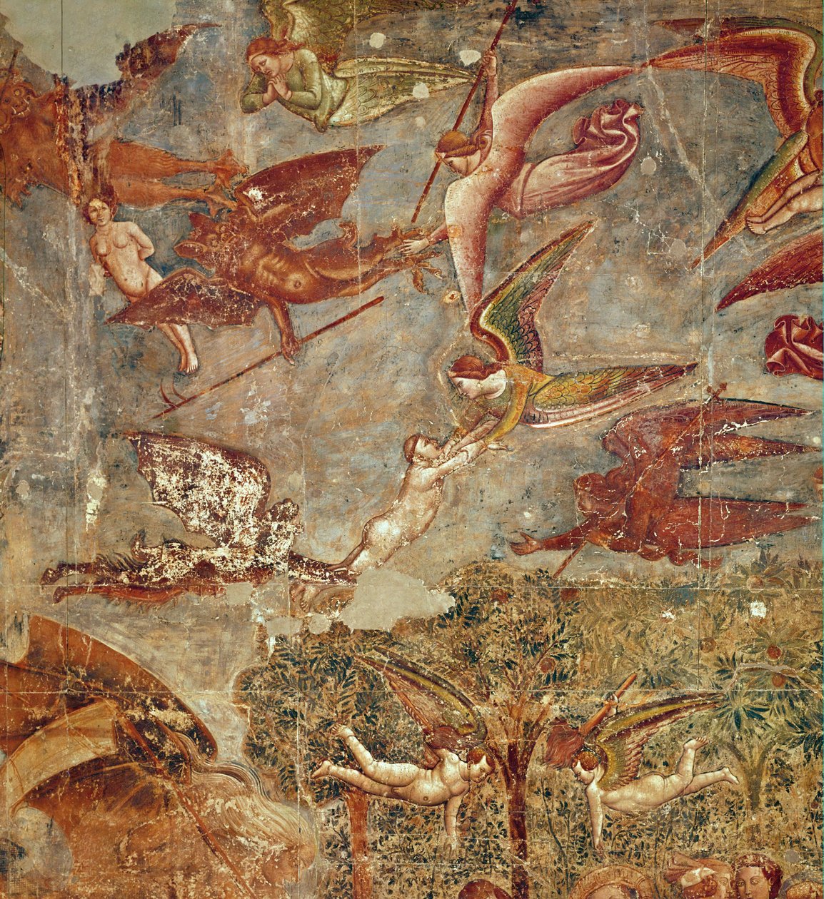 Triumph of Death by Buonamico Buffalmacco