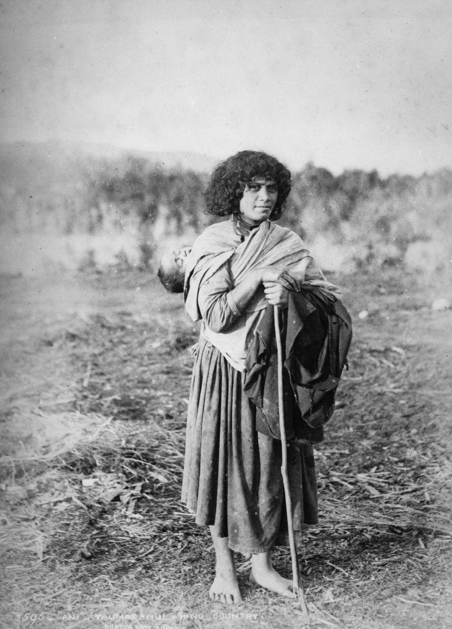 Ani - Taumaranui, King Country, 1885 by Burton Brothers Studio