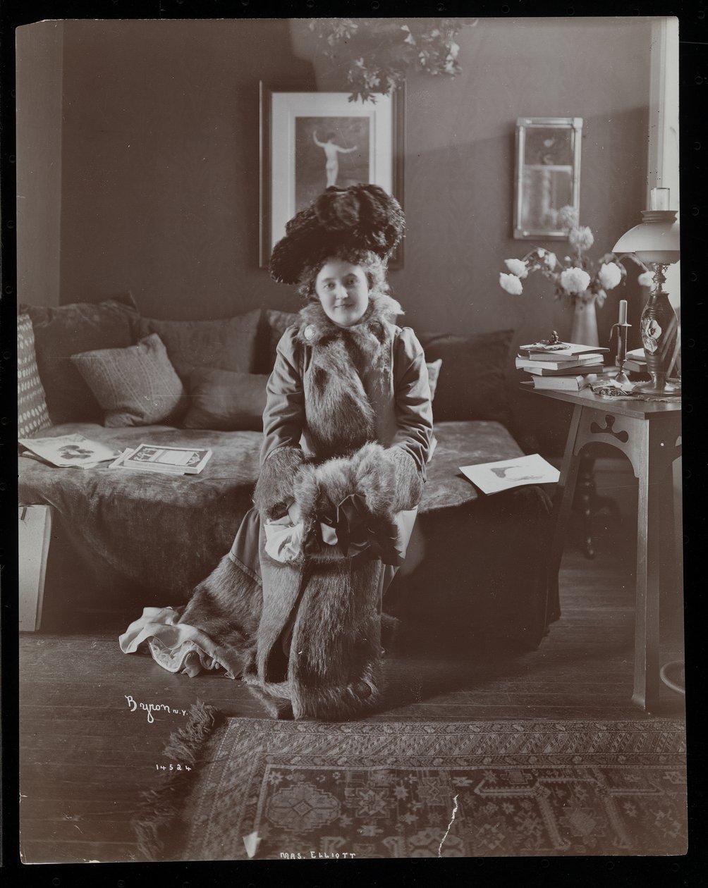 Portrait of Mrs. Elliott or Her Female Relative by Byron Company
