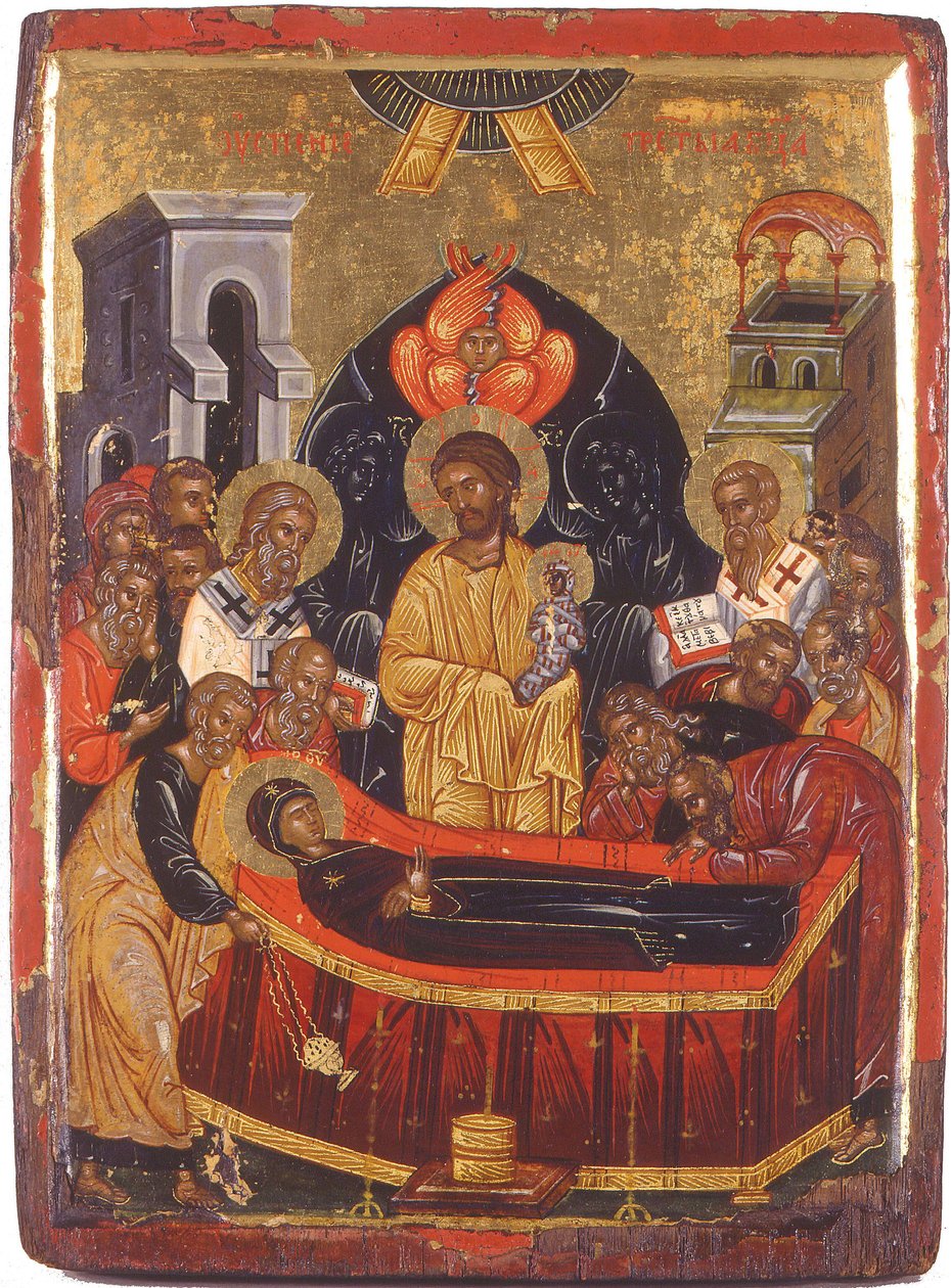The Dormition of the Virgin by Byzantine