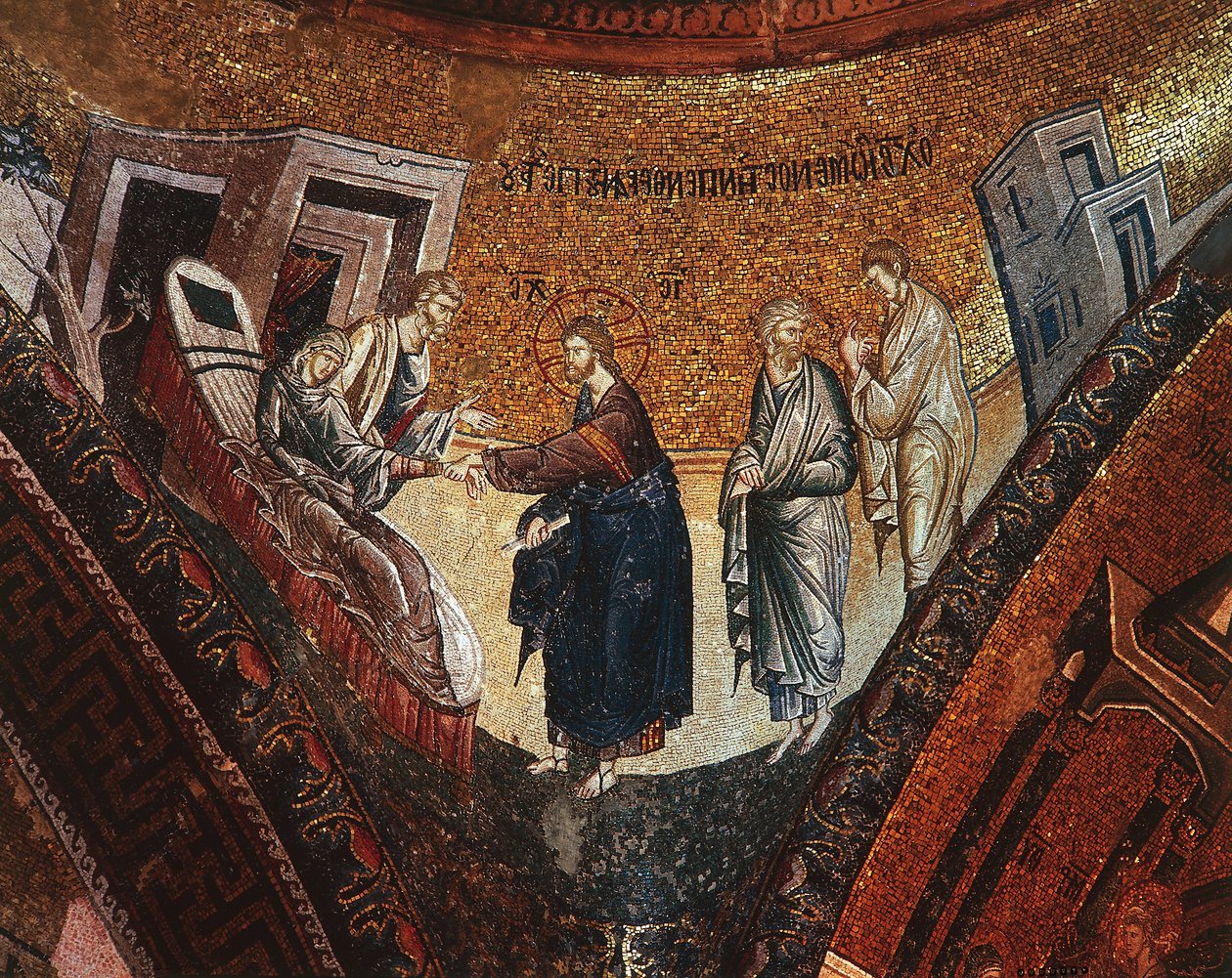 The Death of the Virgin by Byzantine Byzantine