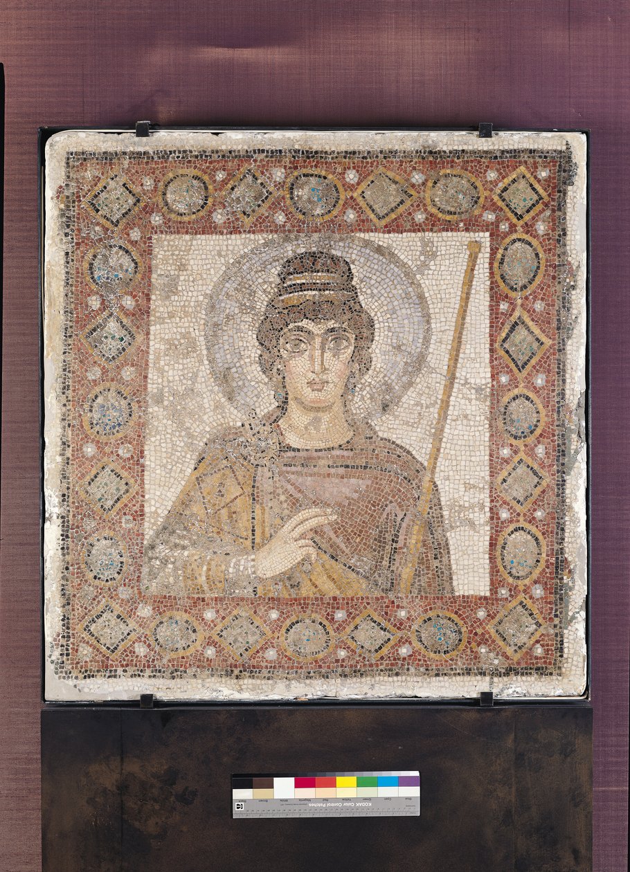 The Lady of Carthage by Byzantine School