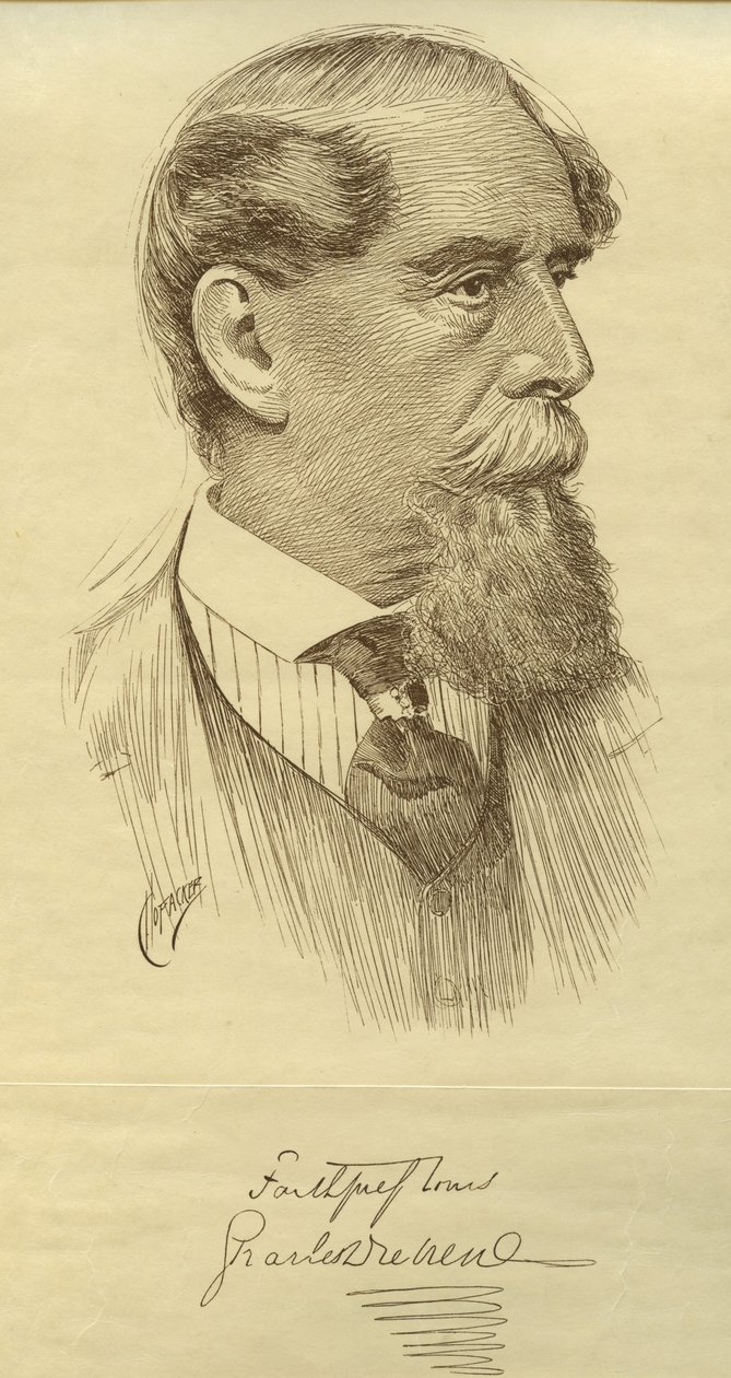Charles Dickens, 1868 by C. O. Facker