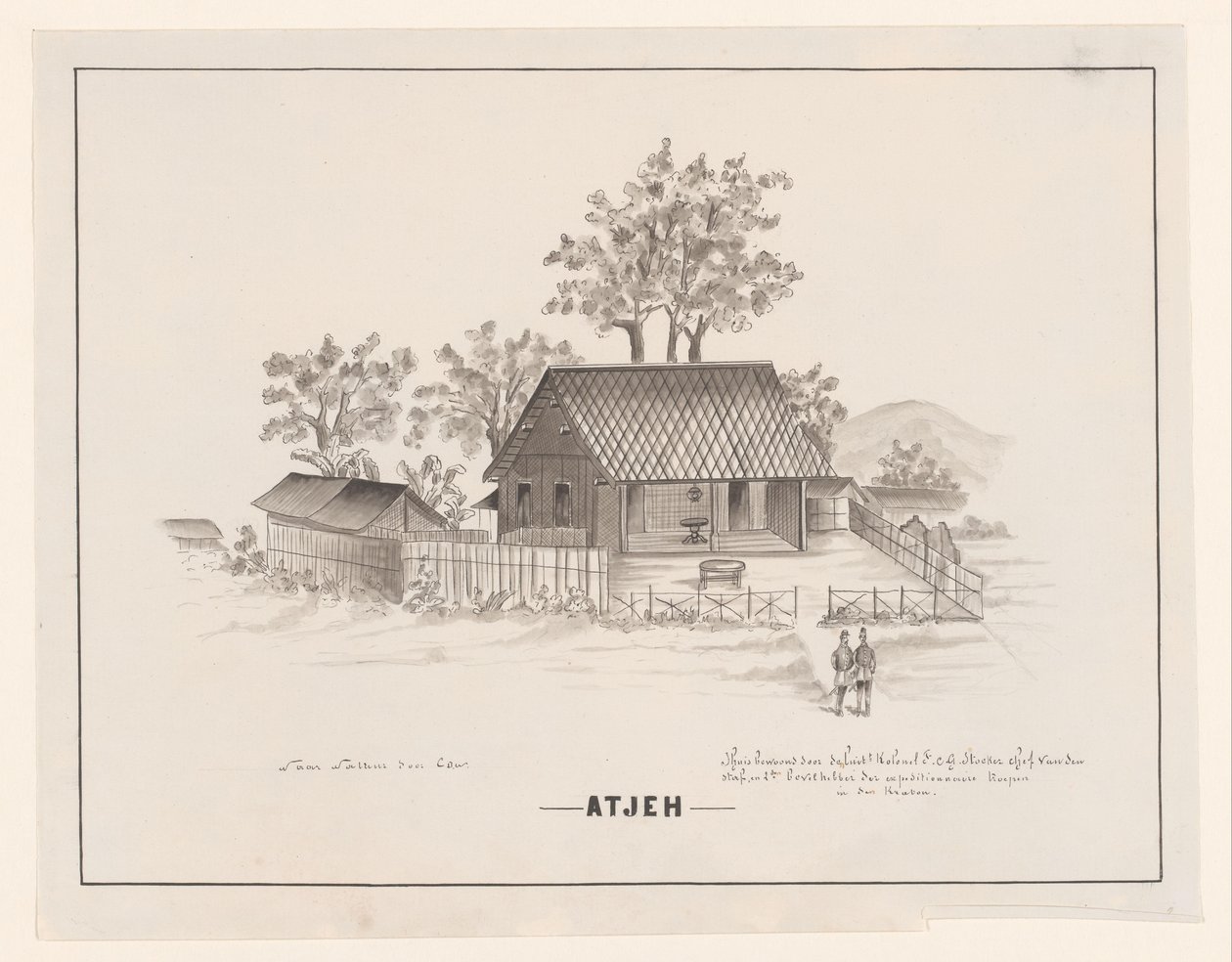 Atjeh by C.D. Wulf (signed by artist)
